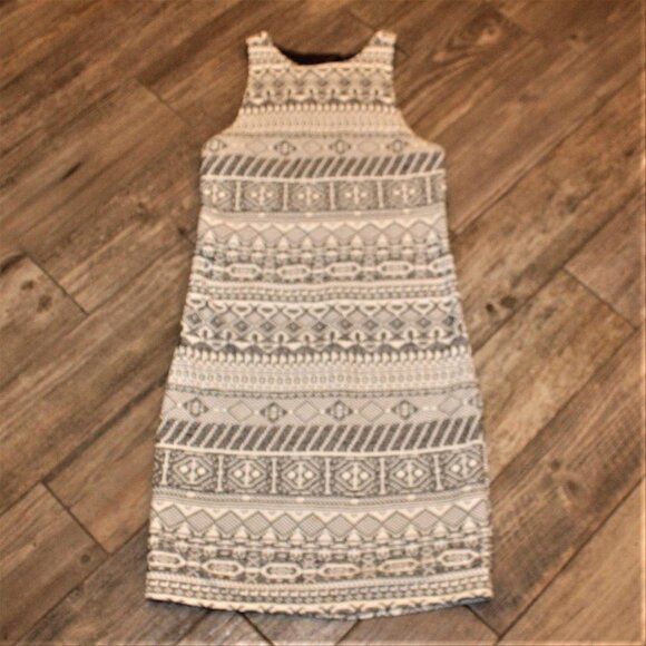 Hollister Dresses & Skirts - Hollister Sheath Dress Grey Woven XS Sleeveless